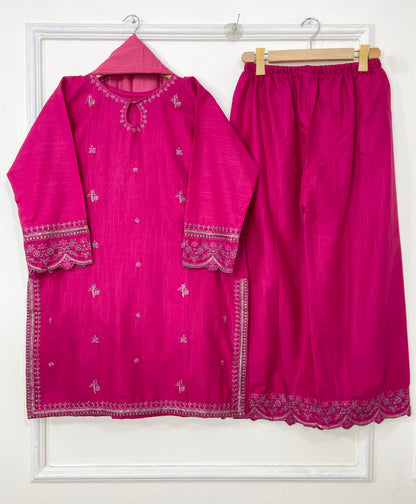Embroidered Embellished Beauty 3PC (Best Seller) (Khaddar) D-189