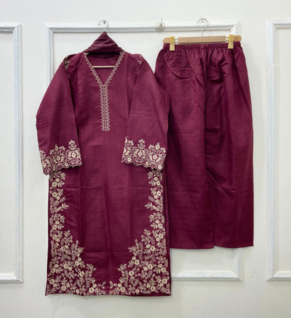Eid Series: 3PC (Cotton) D-503