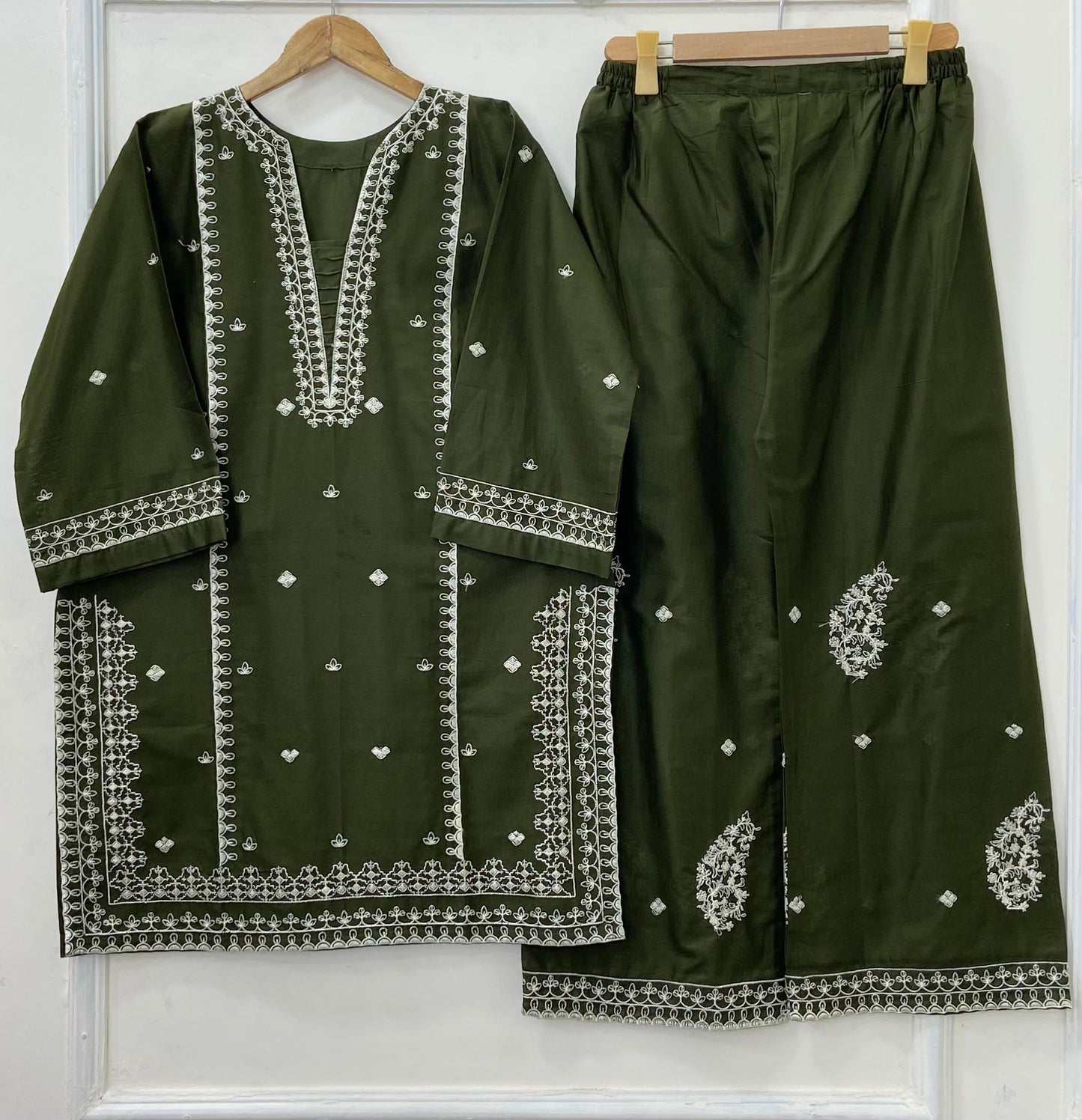 Eid Embroidered 2PC (Premium Cotton) D-443