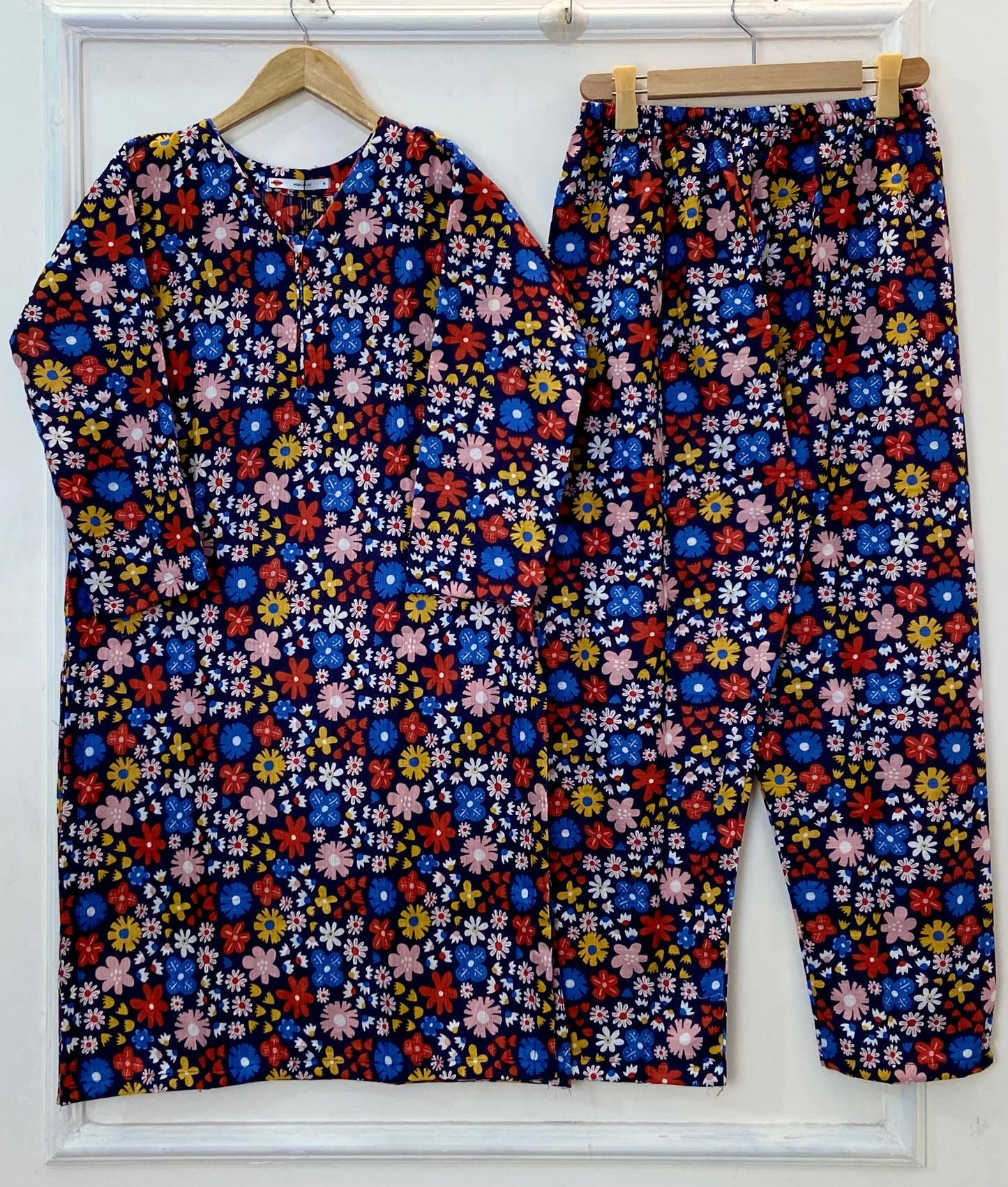 Warm Printed Co-Ord Sets (Khaddar) D-288