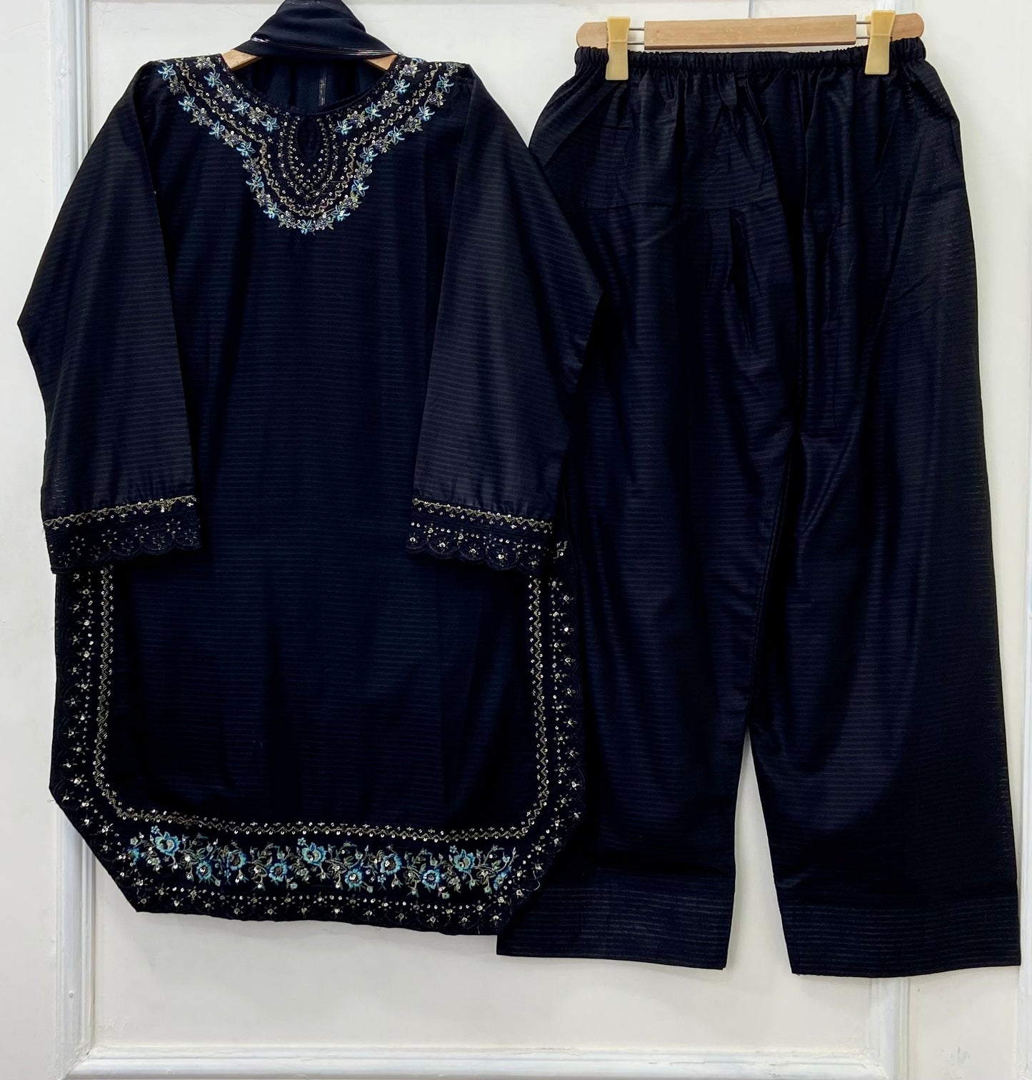 Traditional Eid Shalwar Kameez 3PC (Premium Cotton) 3PC D-477