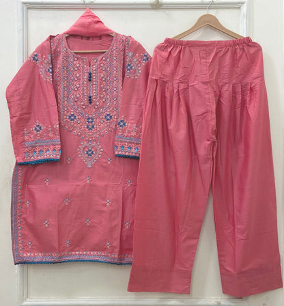 Eid Edit | Farshi 3PC Lawn Cotton D-621