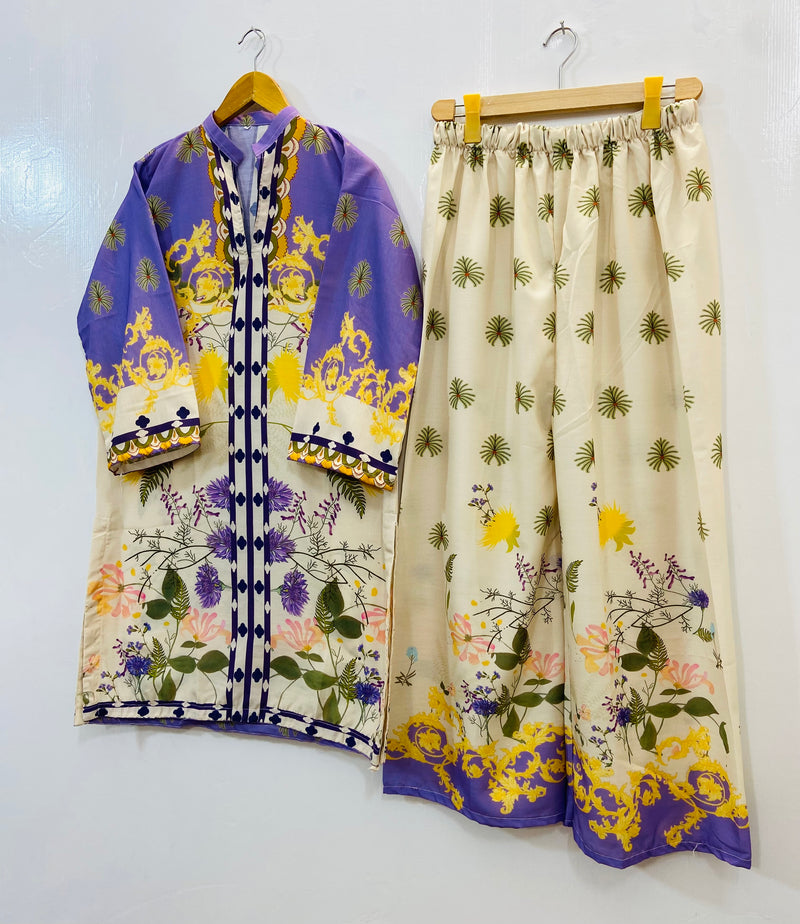 Garden Co-Ord Set (Swiss Silk) D-82