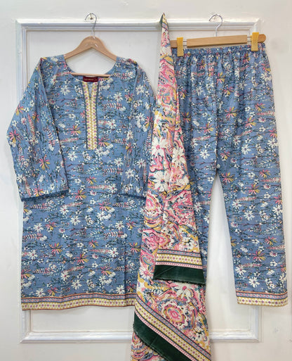 Bin Saeed’s Winter Edit 3PC (Best Seller) (Khaddar) D-197