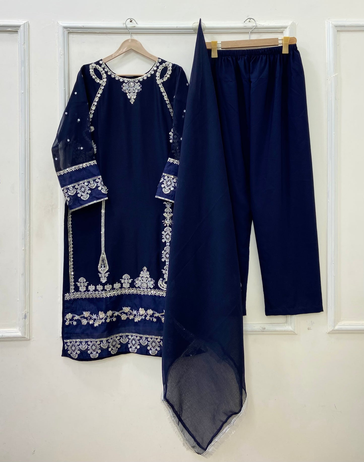 Johar | 3PC Chiffon D-603
