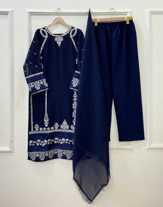 Johar | 3PC Chiffon D-603