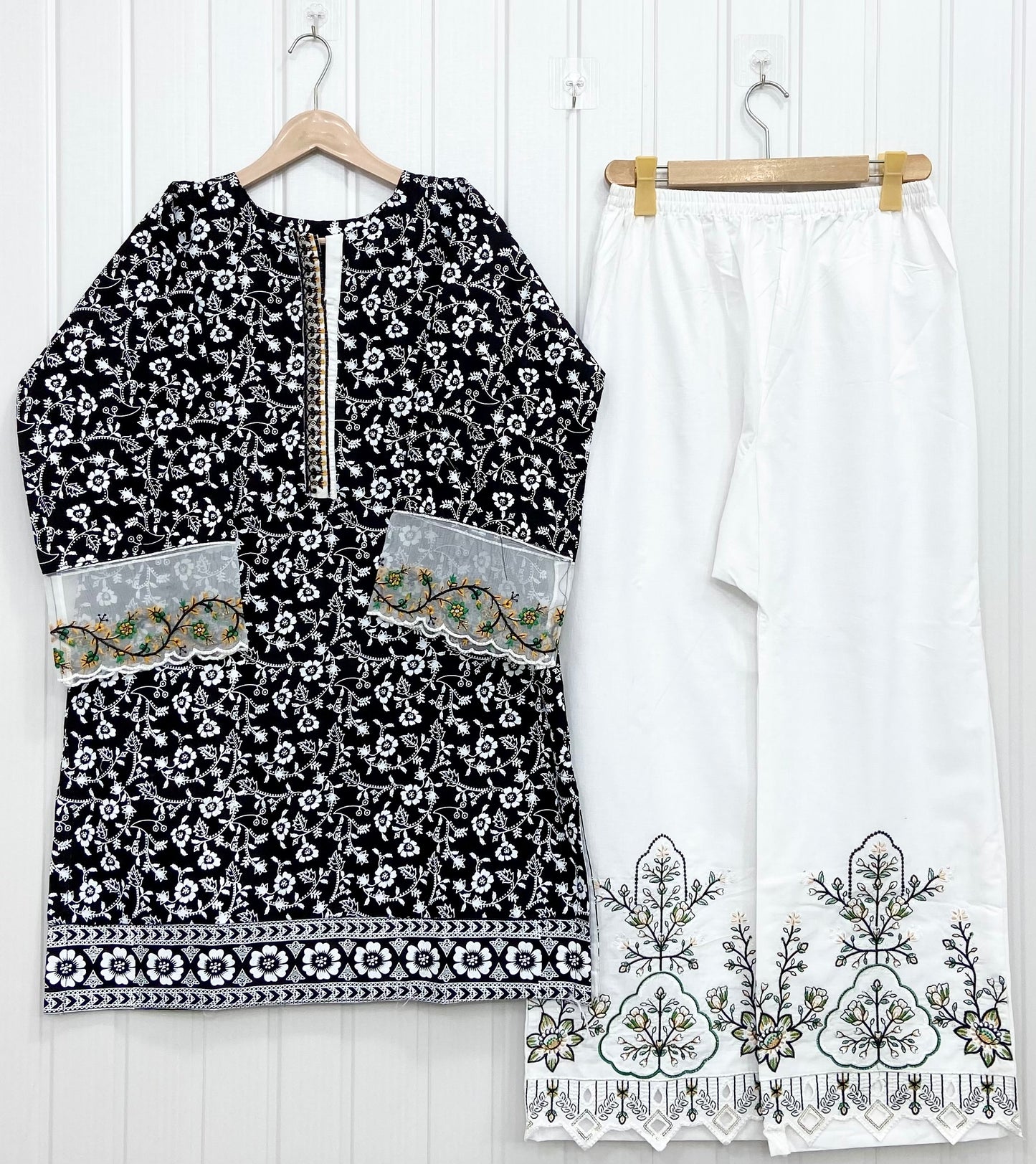 Article no: D-721 Cotton Lawn 2Piece