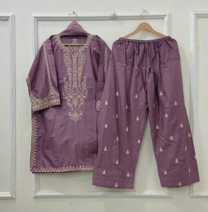 Eid Series: 3PC (Cotton) D-531