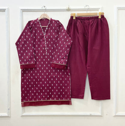 Bareeze Block Printed | Cotton D-626