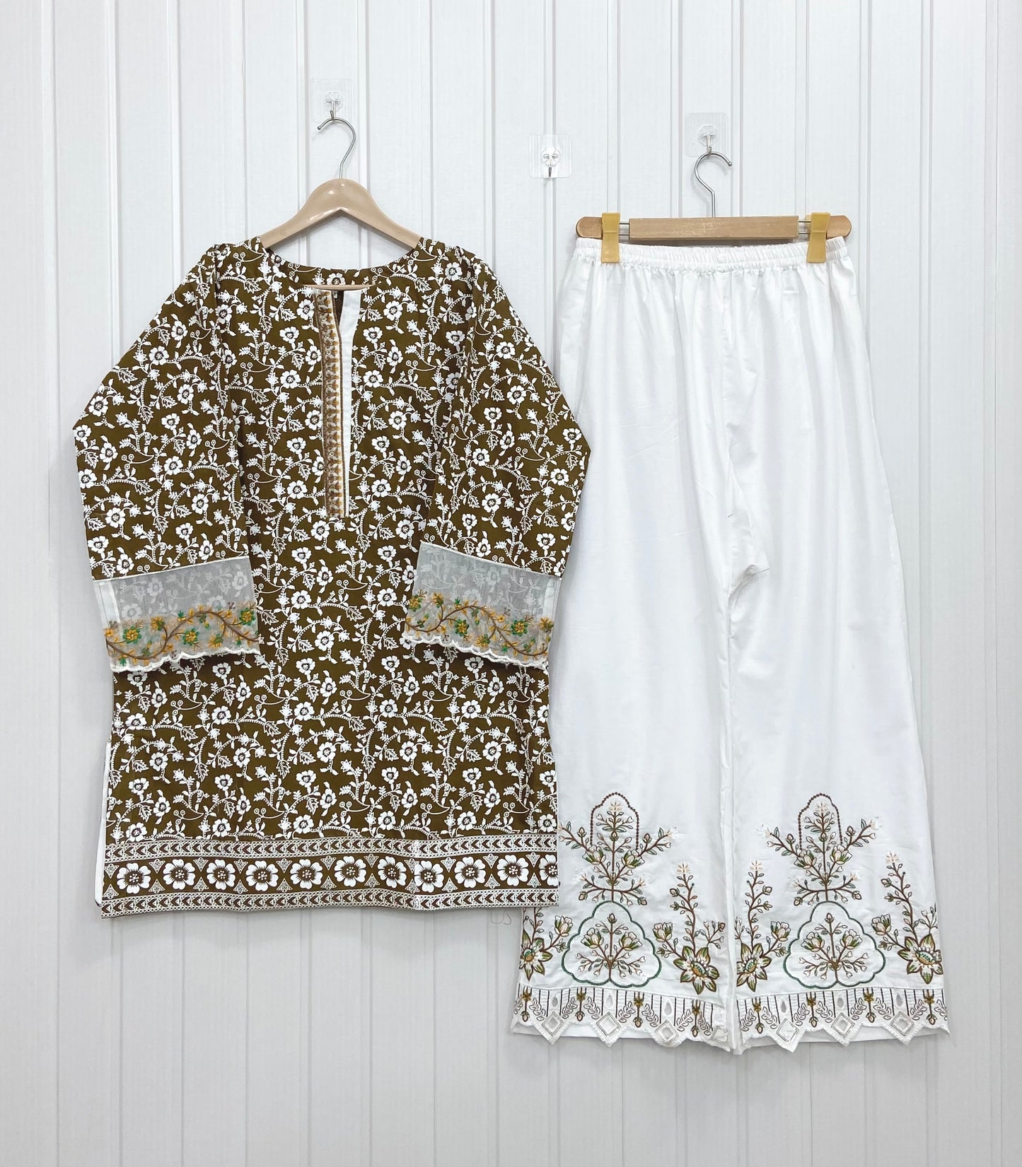 Article no: D-721 Cotton Lawn 2Piece