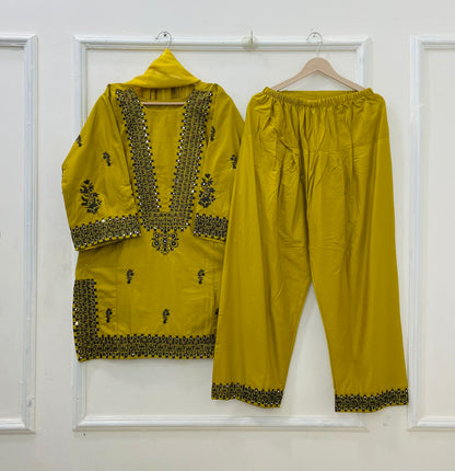 Patakha Farshi | 3PC Lawn Cotton D-583