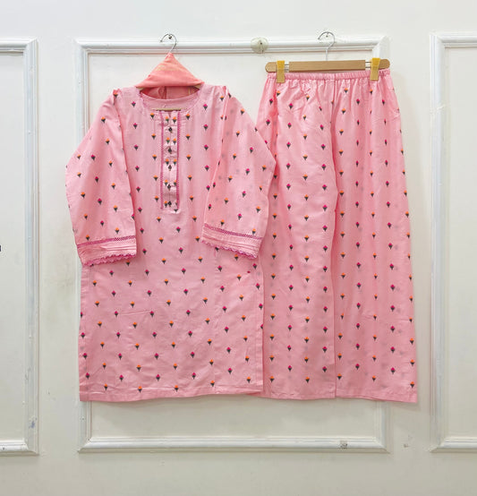Tulip | 3PC Lawn Cotton D-656
