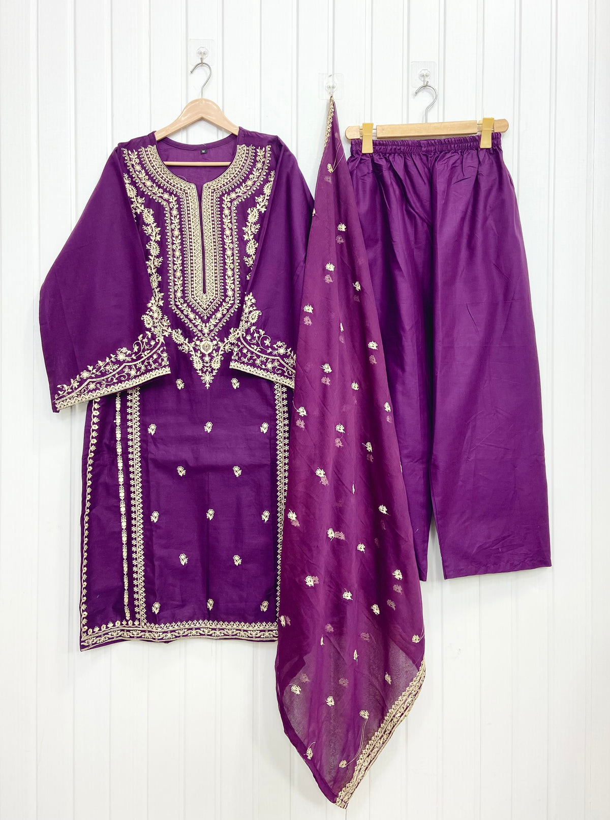 Article: D-1185 Cotton 3piece