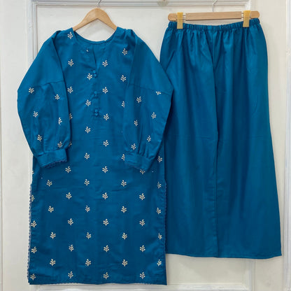 Gorgeous Embroidered 2PC (Khaddar) D-381