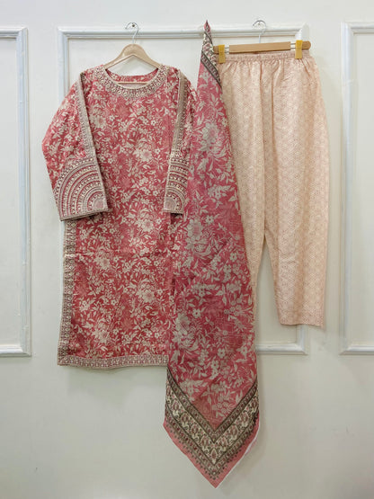 Chamkeeli 3PC (Premium Lawn) D-506