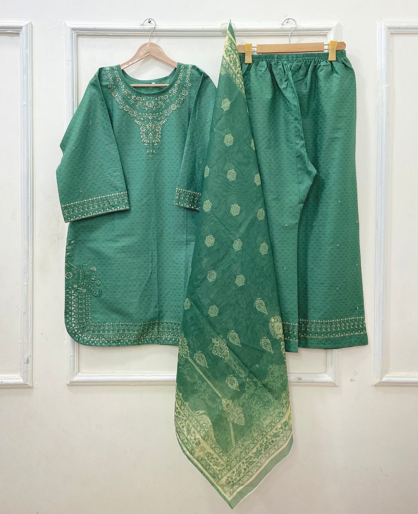 Festive Wear | 3PC Cotton D-642