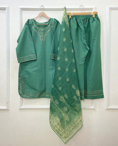 Festive Wear | 3PC Cotton D-642