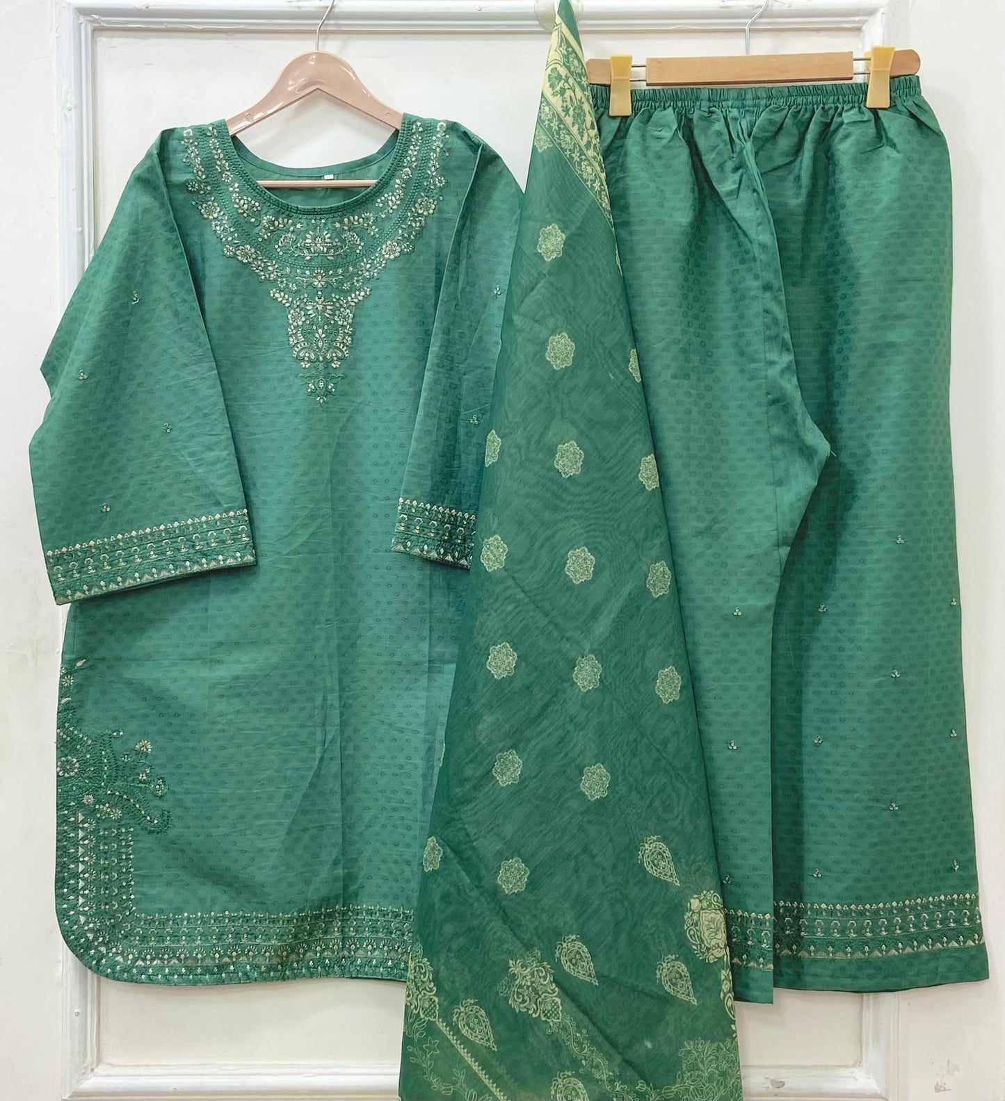 Festive Wear | 3PC Cotton D-642