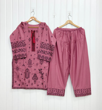 Dual Embroidered | Farshi D-832