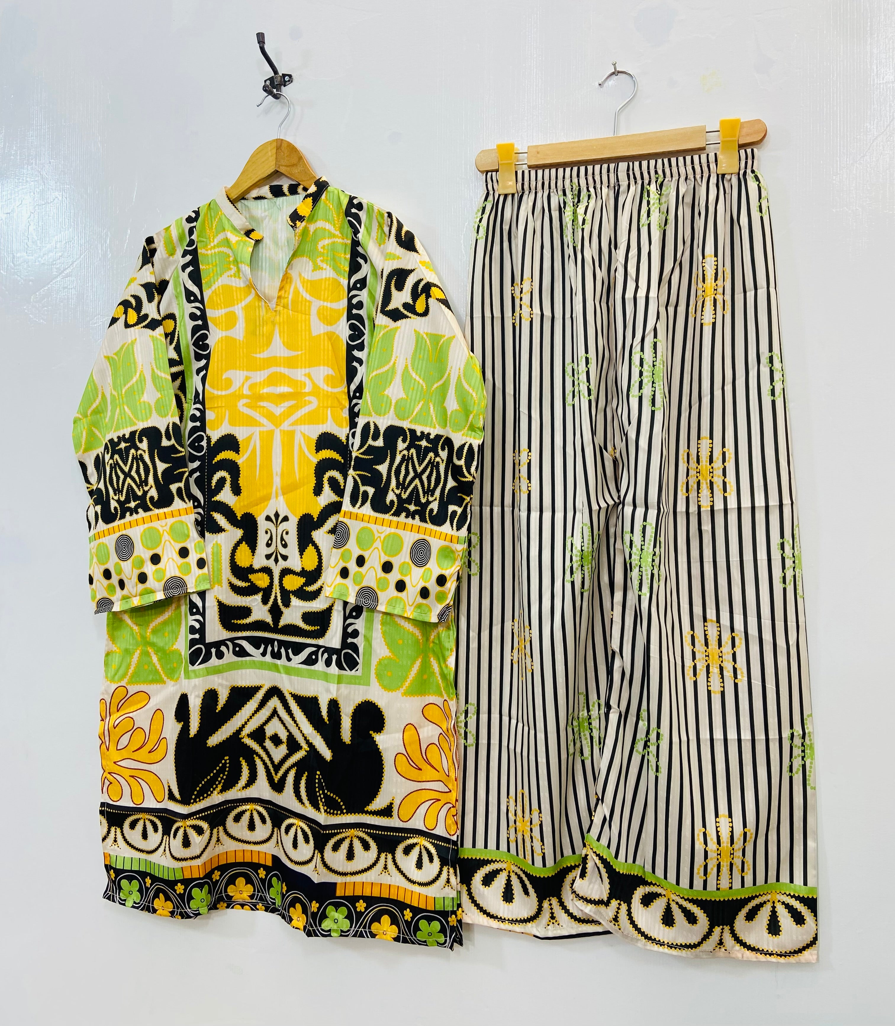 Garden Co-Ord Sets (Swiss Silk) D-138