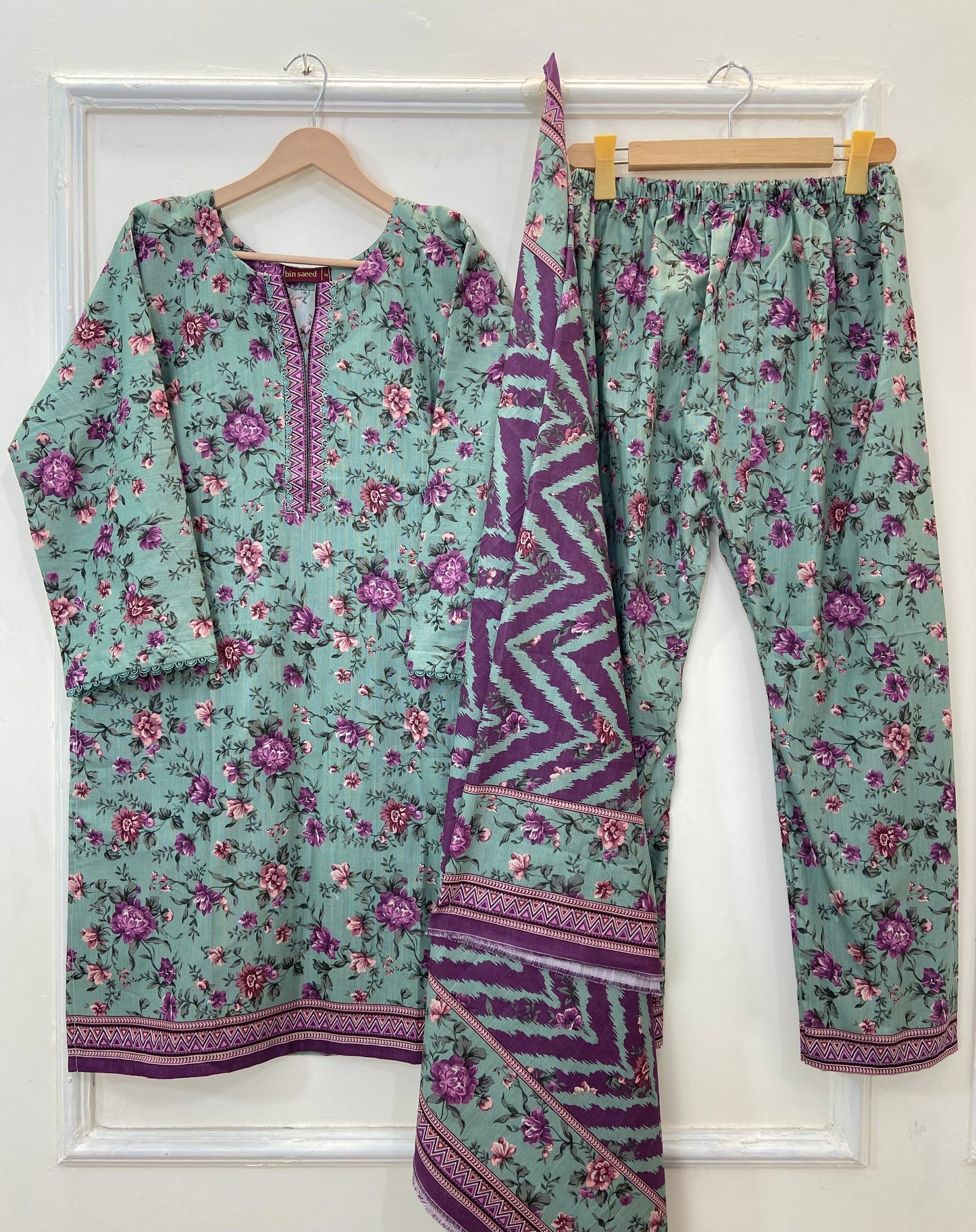 Bin Saeed’s Winter Edit 3PC (Best Seller) (Khaddar) D-197