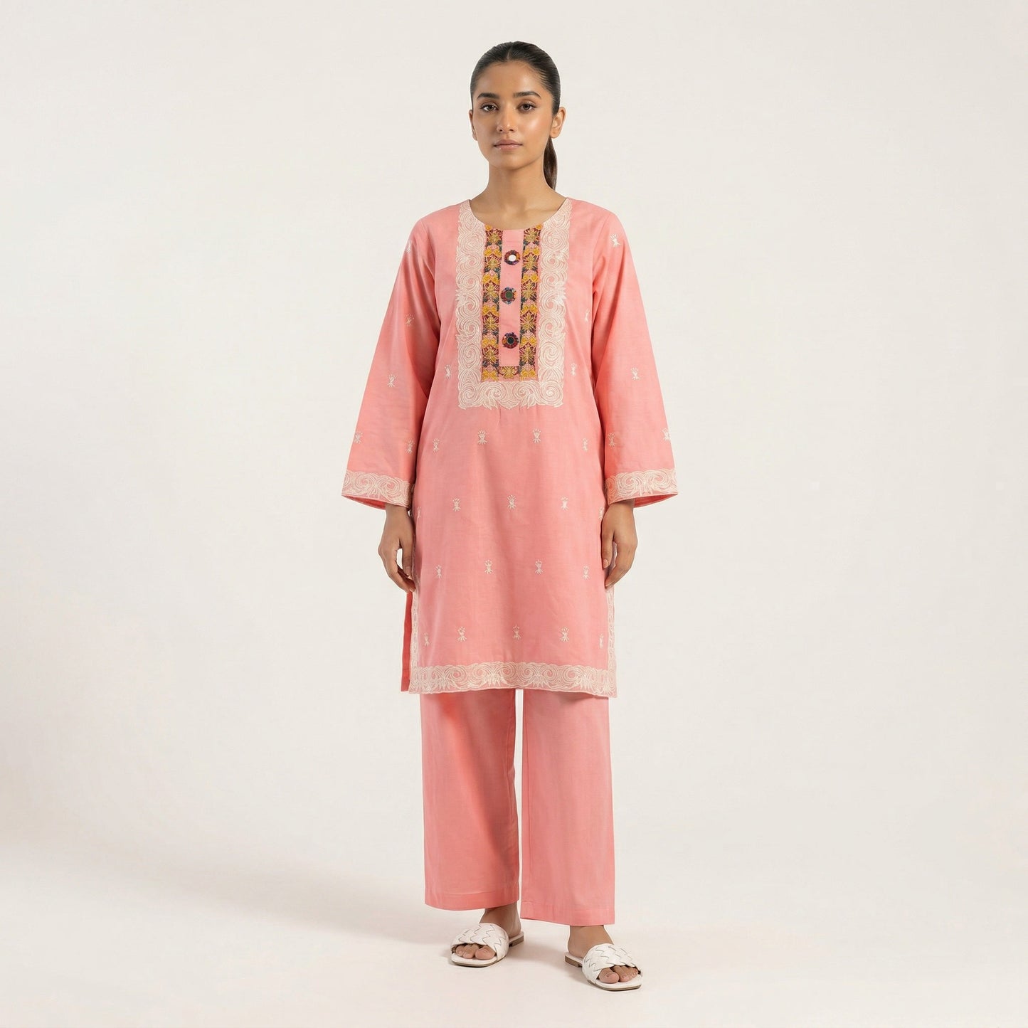 Embroidered | 2PC Cotton D-590