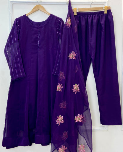 Chiffon Luxe Wear 3PC (Best Seller) D-322