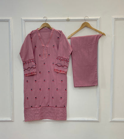 Charming Embroidered 2PC (Best Seller) (Khaddar) D-164