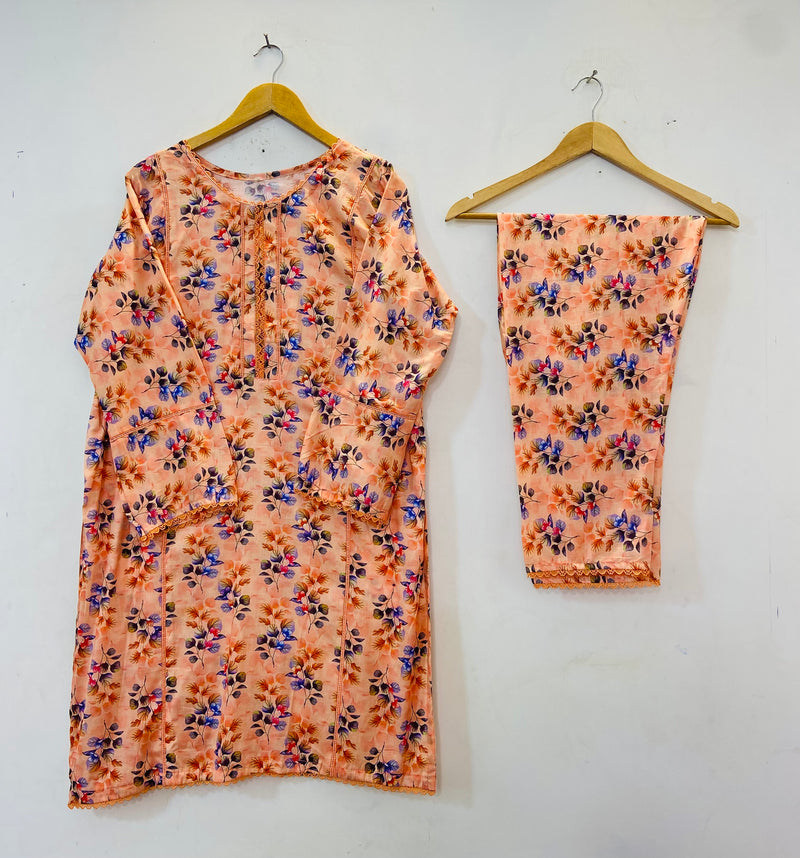 Joint Lace Beauty 2PC (Lawn) D-83