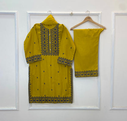 New Winter Edit 3PC (Khaddar) D-206