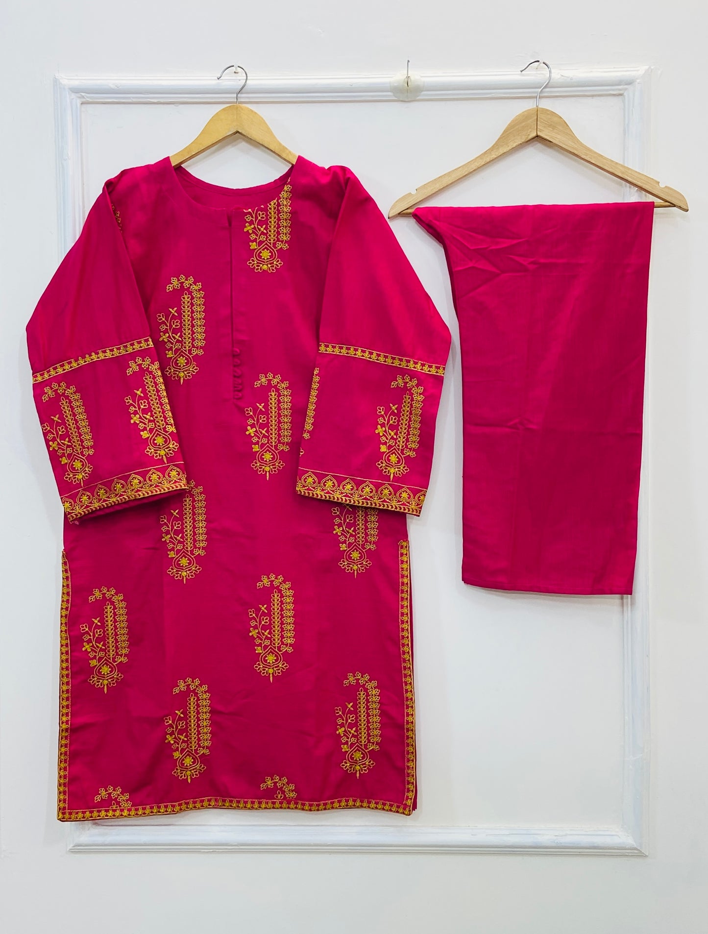 Embroidered Elegia 2PC (Khaddar) D-161