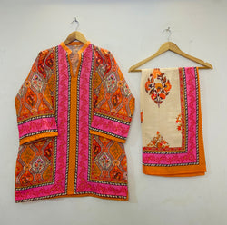 Trendiest Co-Ord Set (Swiss Silk) D-73