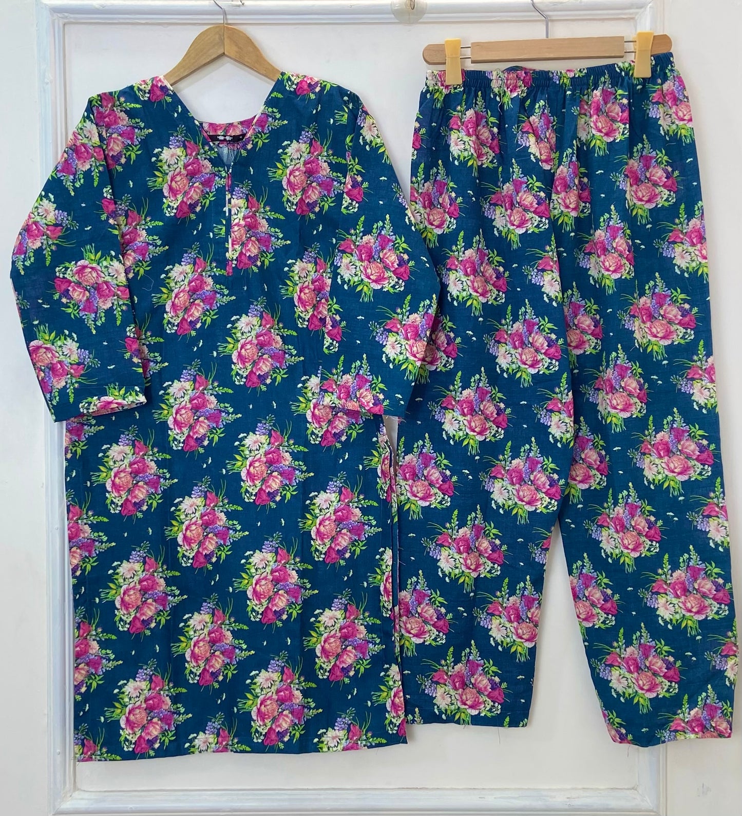 Warm Printed Co-Ord Sets (Khaddar) D-288