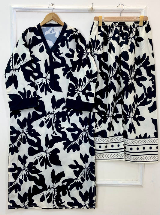 Penguin Co-Ord Set (Swiss Silk) D-207