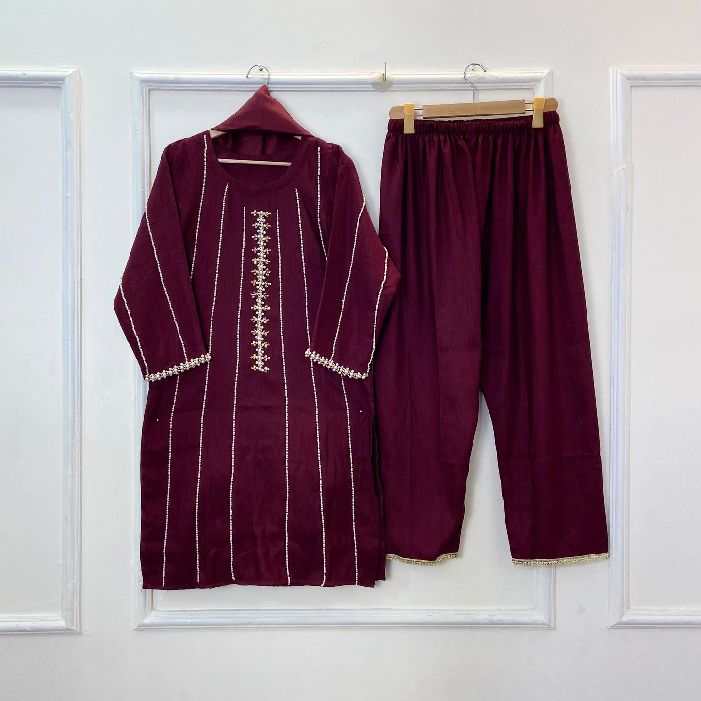 Royale Handcrafted Series: 3PC (Raw Silk) D-333