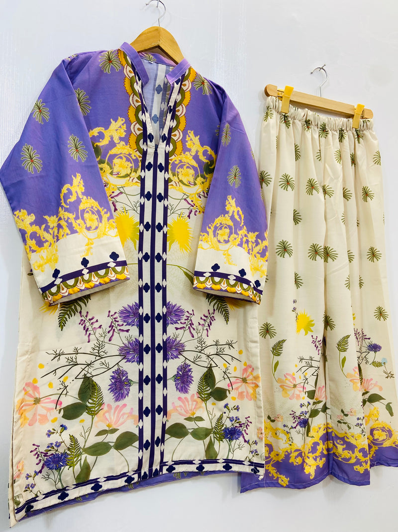 Garden Co-Ord Set (Swiss Silk) D-82