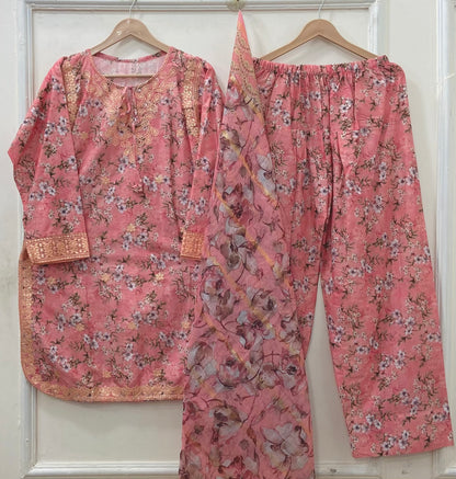 Summer Splash | Farshi Lawn D-641