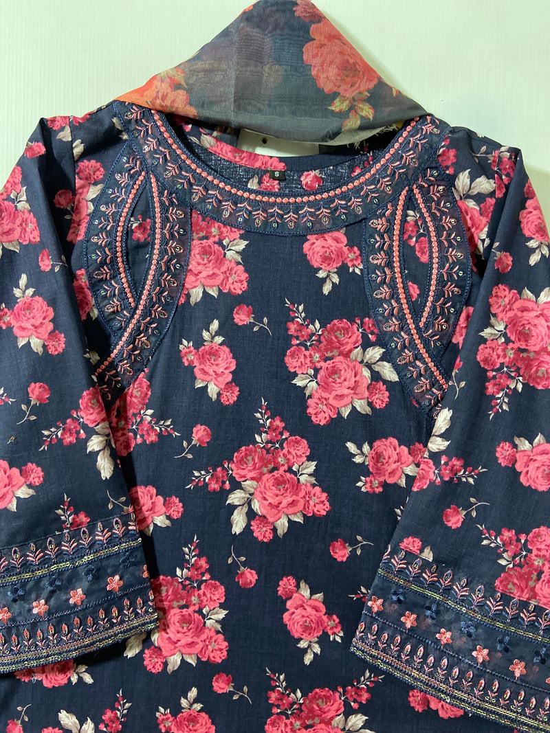Embroidered 3PC "Best Selling" (Lawn) 14