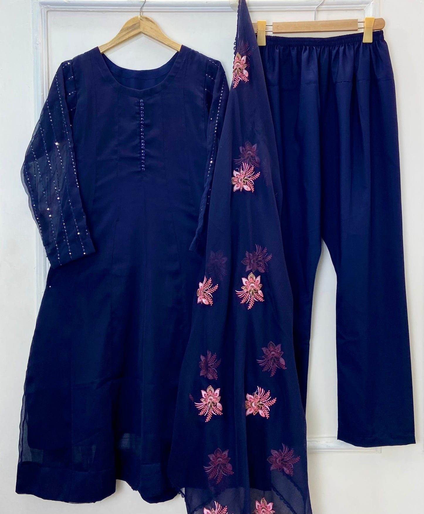 Chiffon Luxe Wear 3PC (Best Seller) D-322