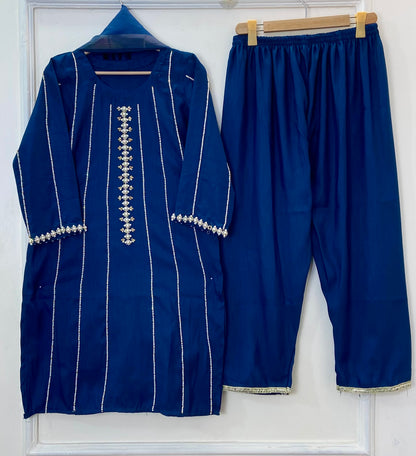 Royale Handcrafted Series: 3PC (Raw Silk) D-333